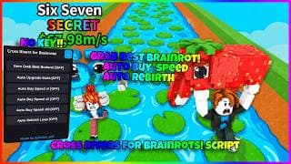 Grab Best Brainrots, Buy Speed, Auto Rebirth (NO KEY!!) YouTube thumbnail