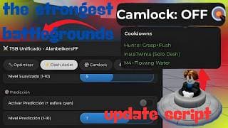 UPDATE SCRIPT the strongest battlegrounds  YouTube thumbnail