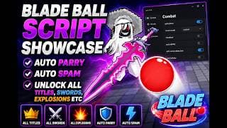 auto parry,auto spam,unlock all titles,swords,explosions etc YouTube thumbnail