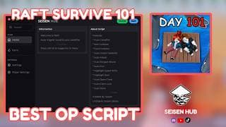Seisen Hub | Raft 101 Survival | Auto Farm  YouTube thumbnail