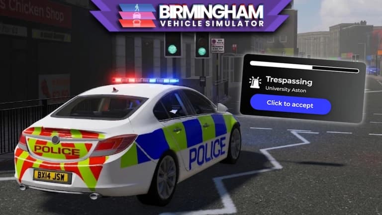 ✦ 🚨 Birmingham Vehicle Simulator | Auto Drive, Vehicle ESP,