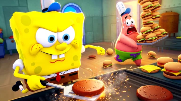 Save the Krusty Krab 🍔 | Auto Cook, Auto Serve & Cash Farm