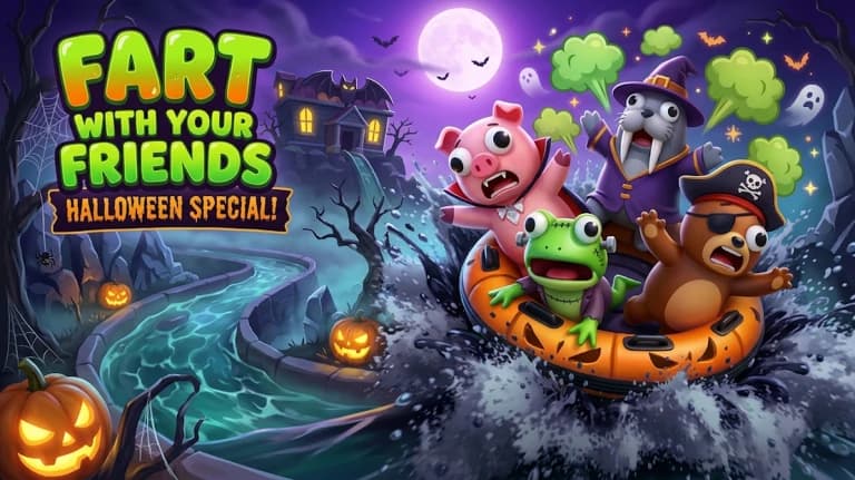 [🎃]Fart With Your Friends! [HALLOWEEN EVENT] #8 | Auto-p...