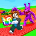 Escape with a Lucky Block