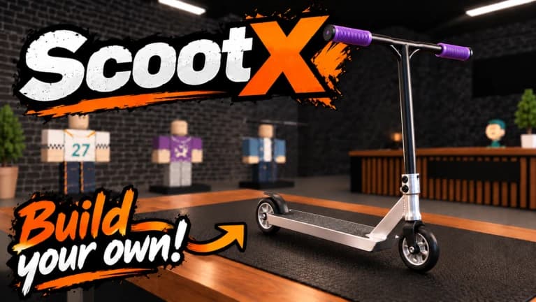 ScootX Build & Ride - Build · Ride · Upgrade