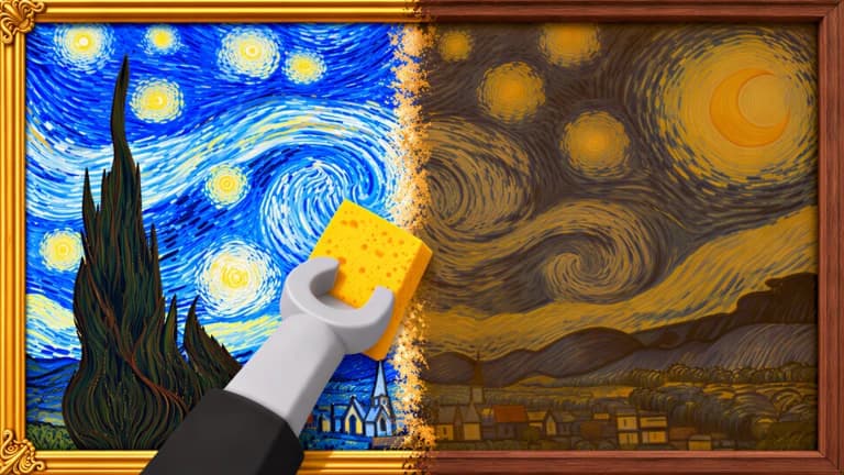 Clean a Painting Script – Auto Restore 🎨