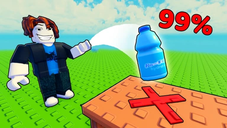 Perfect bottle flip