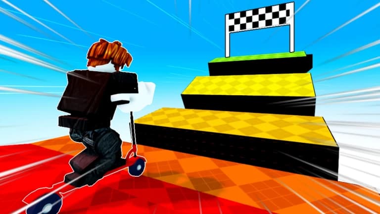 OP Obby But You're on a Scooter HUB (NO DAMAGE, AUTO FLY, TE