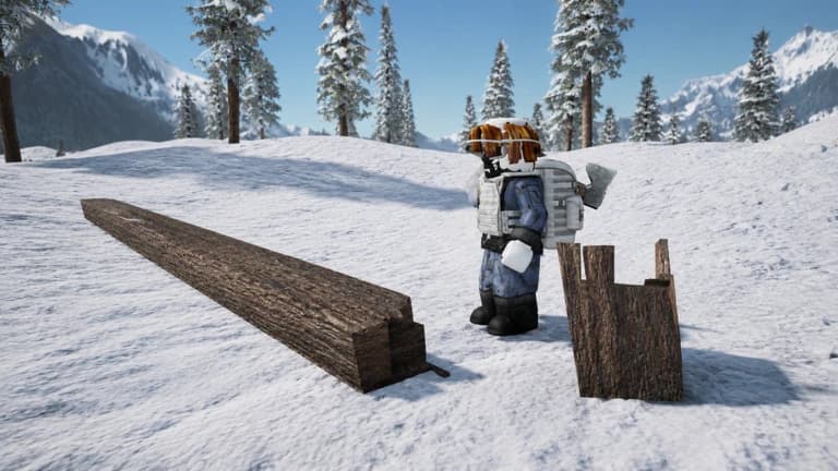Auto Dig Snow Auto Cut Trees Auto Bring Wood Auto Fish