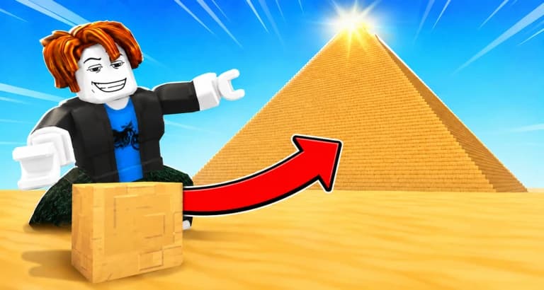 AUTO CARRY BLOCKS TO PYRAMIDS + AUTO TRAIN + MORE