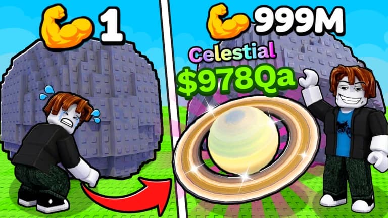 +1 Lift Rock for Treasure - Auto Farm, Auto Rebirth + more!