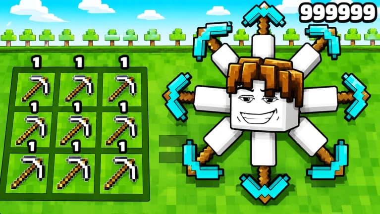 IND HUB • +1 PICKAXE SWING ESCAPE 