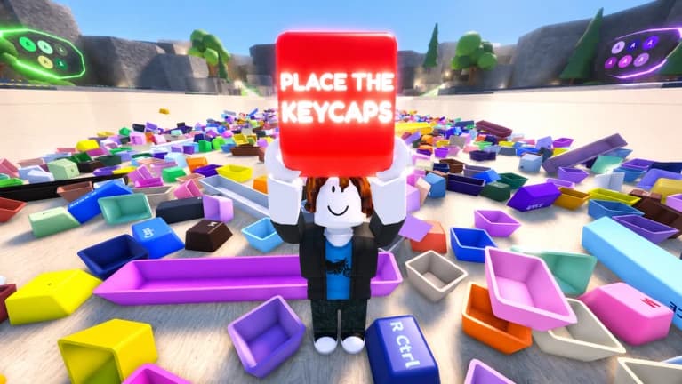 FREE KEY IN DISCORD | PLACE THE KEYCAP SCRIPT