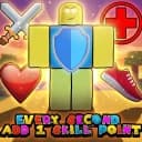 every second add 1 skill point script : ) 