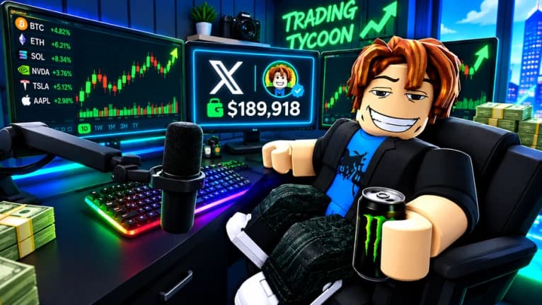 Trading Tycoon | Auto Collect | Upgrade Assist