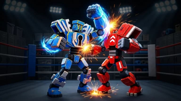 [FREE] Steel Fighters | Auto Collect, Robot Guide, Upgrade T