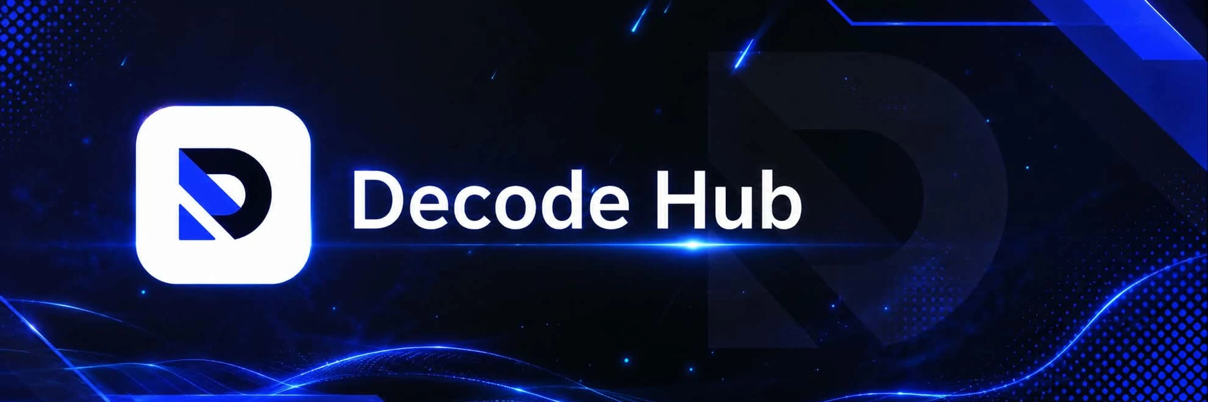 Decode's banner