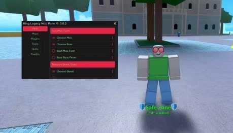 King Legacy GUI