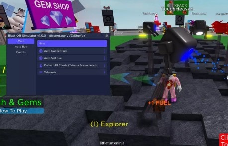 3-2-1 Blast Off Simulator GUI