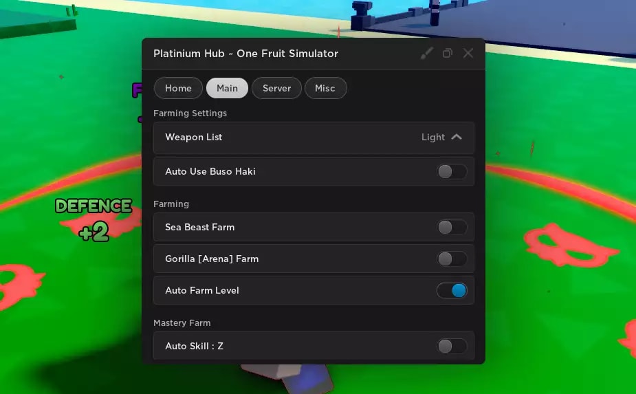 Fixed One Fruit Simulator Best Script Keyless