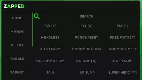 ZAPPED V2 GUI | BEST FREE DA HOOD SCRIPT