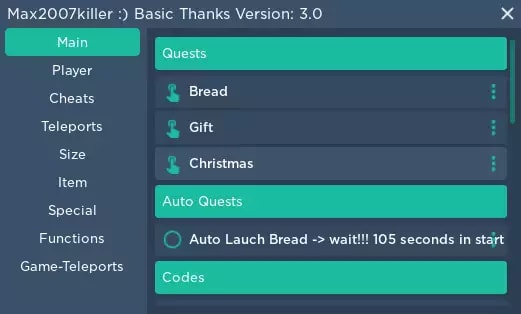 Build A Boat For Treasure [GUI - Auto Quest, Auto Farm, Functions, ClickDetectors]