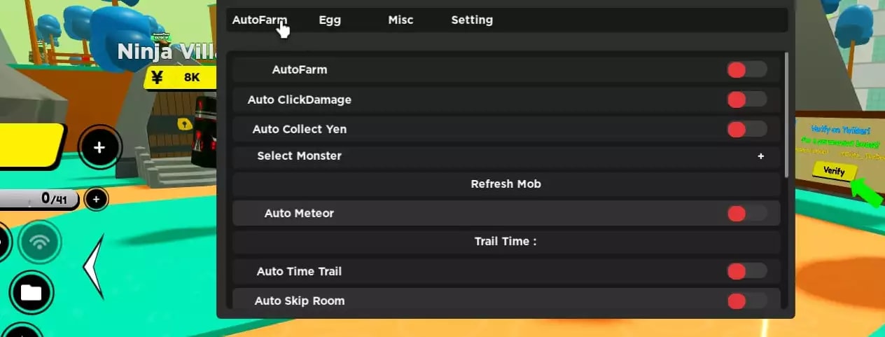 Anime Fighters Simulator: Auto Farm, Auto Meteor, Auto Skip Room