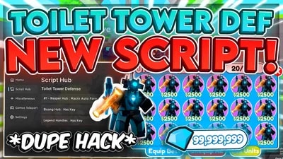 Survive Hub : NEW Toilet Tower Defense Script LOADER