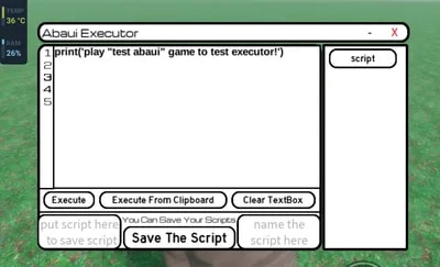 Abaui Executor Beta
