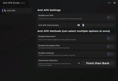Anti AFK Script
