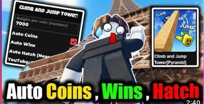 Keyless, Auto win, auto jump more!!