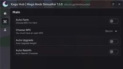 Kagu Hub Mega Noob Simulator