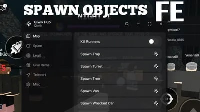 Skinwalkers SPAWN OBJECTS FE