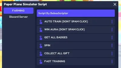 Paper Plane Simulator INF WINS