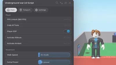 Underground War 2.0 Script *OP*