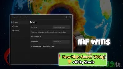 Inf Wins And Dupe Pets