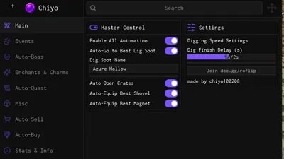DIG OP SCRIPT INSTANT DIG KEYLESS NOT PATCHED