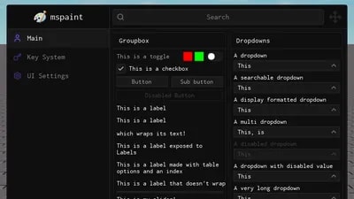 Obsidian Ui Lib