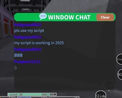 SCRIPT X Y Z