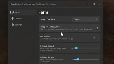 AprilHUB - Cave Diving Experience Autofarm
