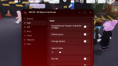 99 Nights in the Forest: Infinite Jump, Change Speed, NoClip