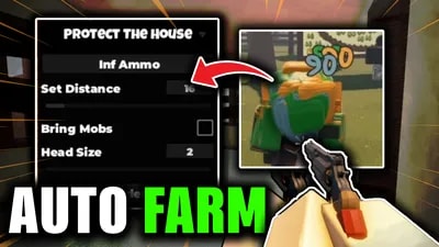 Bring Monster Inf Ammo Auto Farm No Key