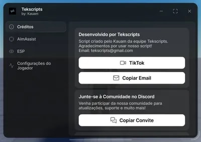 Script. + Aimbot, Tema verif, Edit fov. Etc