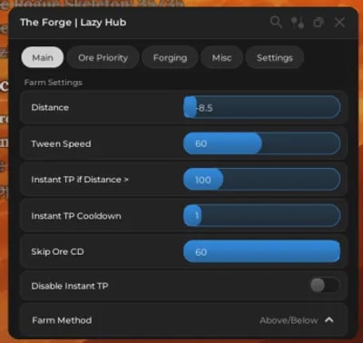 BEST The Forge SCRIPT | LAZY HUB [Keyless]