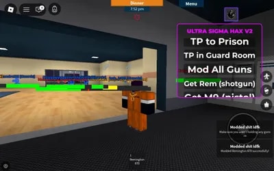 Best Prison Life script Ultra Sigma Hax V2
