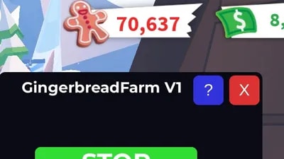 ADOPT ME GINGERBREAD FARM