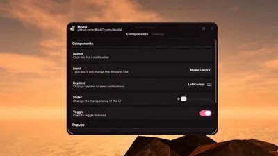 Modal UI library