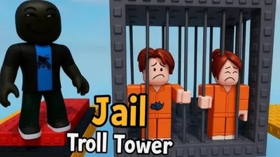 JAIL TROLL TOWER: SLAP ALL, GET SLAP.  SLAP PLAYER AND MORE!