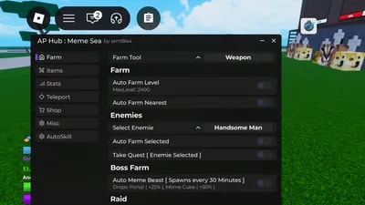 Auto fram auto skill etc