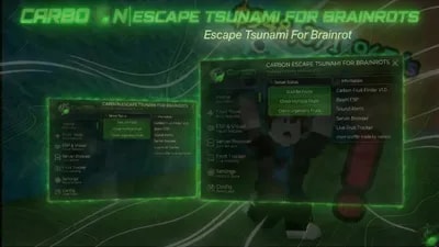 CARBON HUB — ESCAPE A TSUNAMI FOR BRAINROT
